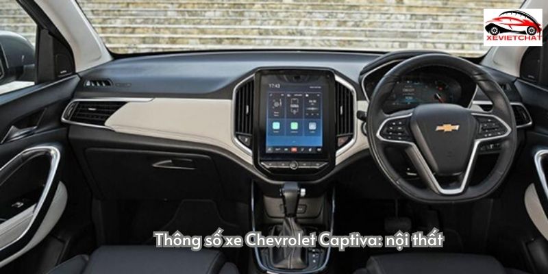 Thông số xe Chevrolet Captiva: nội thất